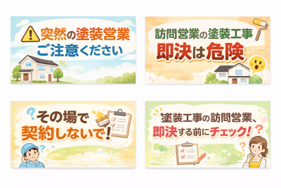【悪徳業者にご用心！】訪問営業してくる業者には気を付けて。 | その他