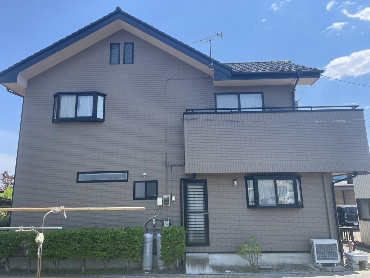 甘楽町　F様邸　外壁塗装　無機プラン | 外壁塗装